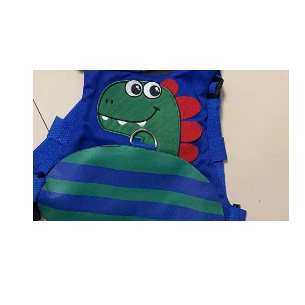 Toddler Leash for Kids-Baby Child Harness with Anti Lost Wrist Link for Boys/Girls (Blue+Green)