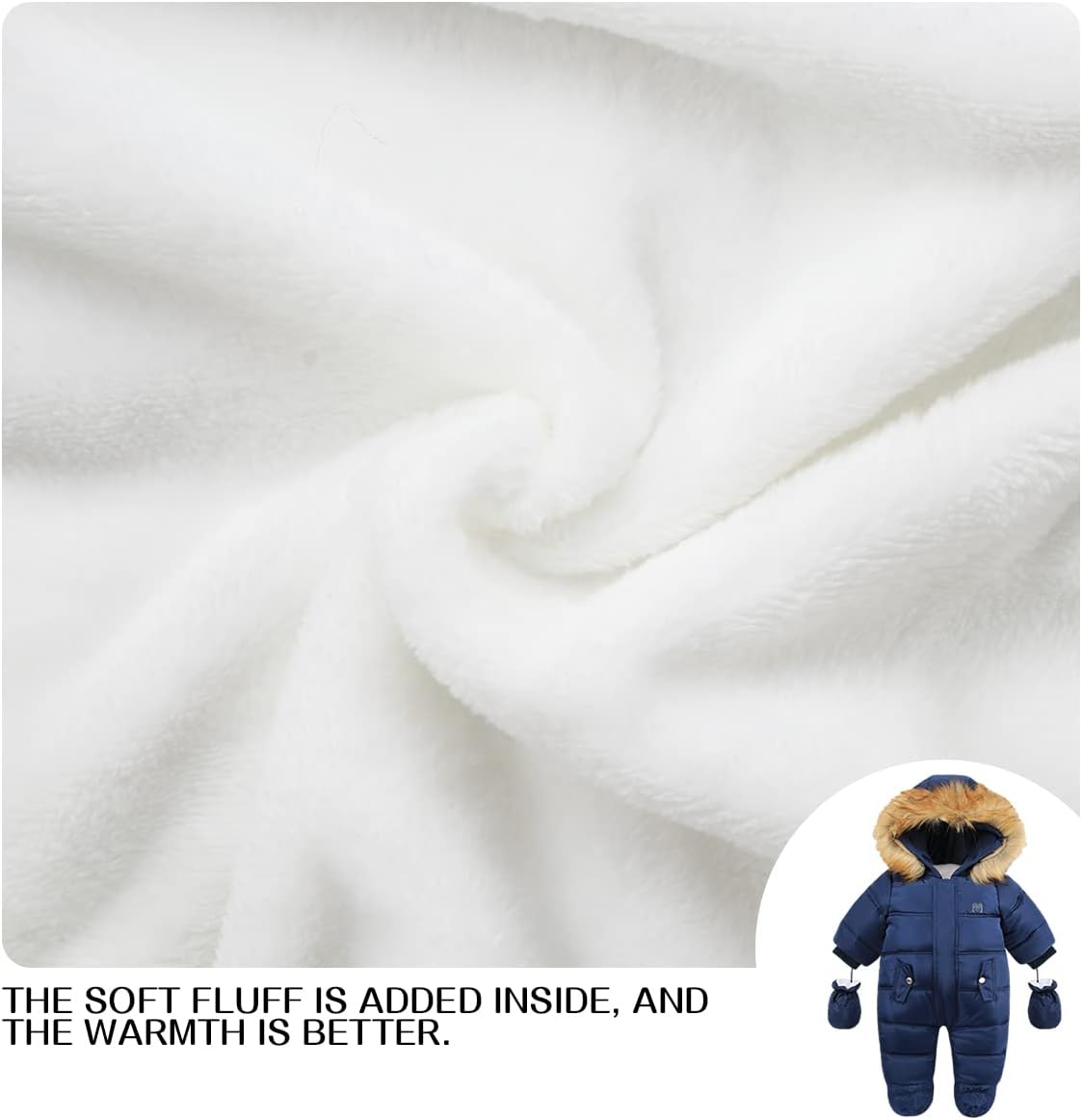 Baby Girl Winter Snowsuit Toddler Jacket Clothes For Boy Infant Jumpsuit Hoodied