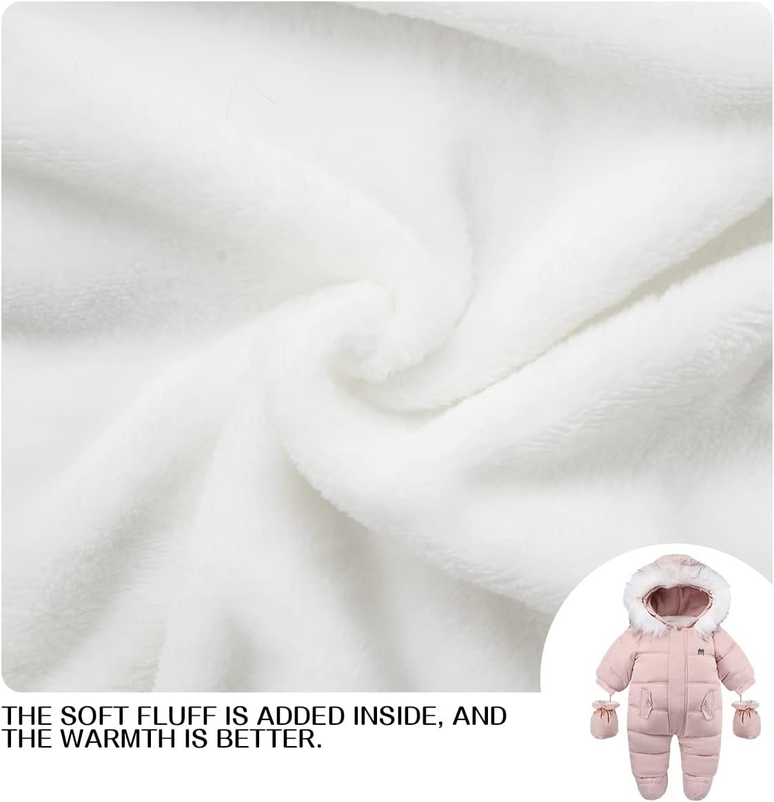 Baby Girl Winter Snowsuit Toddler Jacket Clothes For Boy Infant Jumpsuit Hoodied