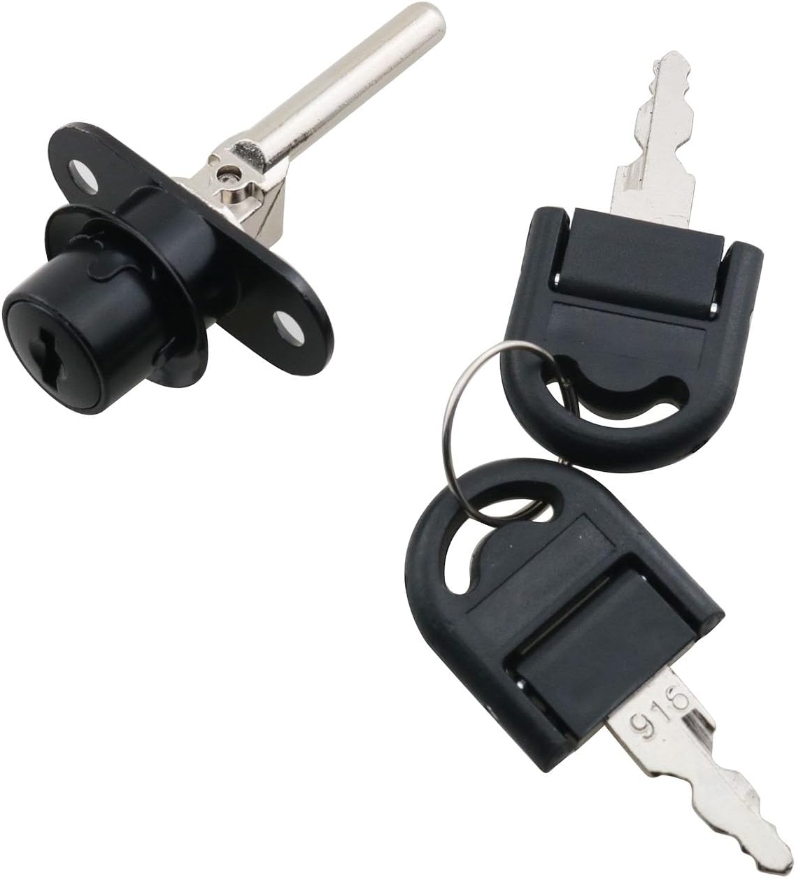 TAODAN 16mm Diameter Zinc Alloy Drawer Desk Closet Furniture Cabinet Locker Display Triple Lock with Key