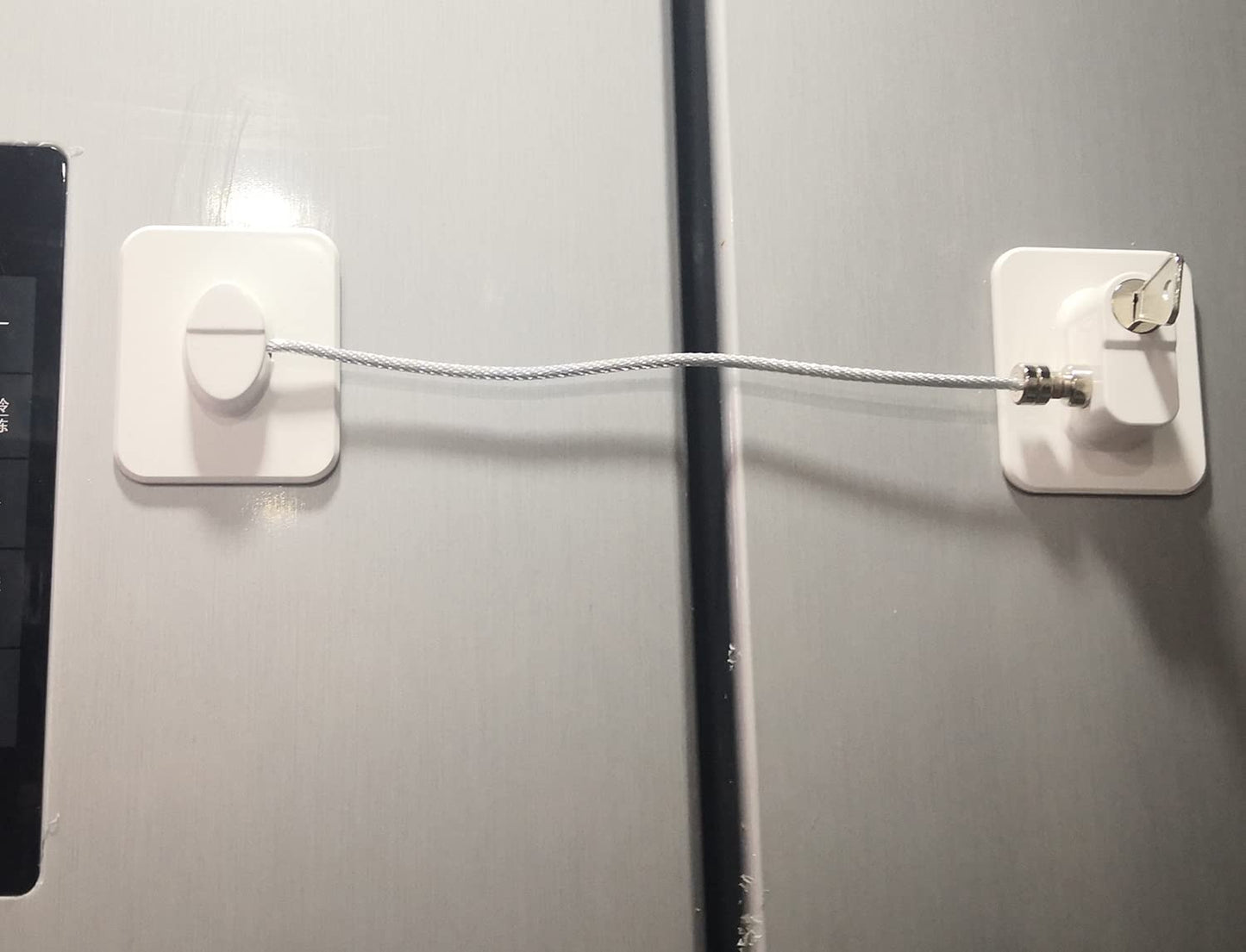 YEYA Upgraded No Drill Anti Tip Furniture Wall Anchors for Baby Proofing White 4 Pack