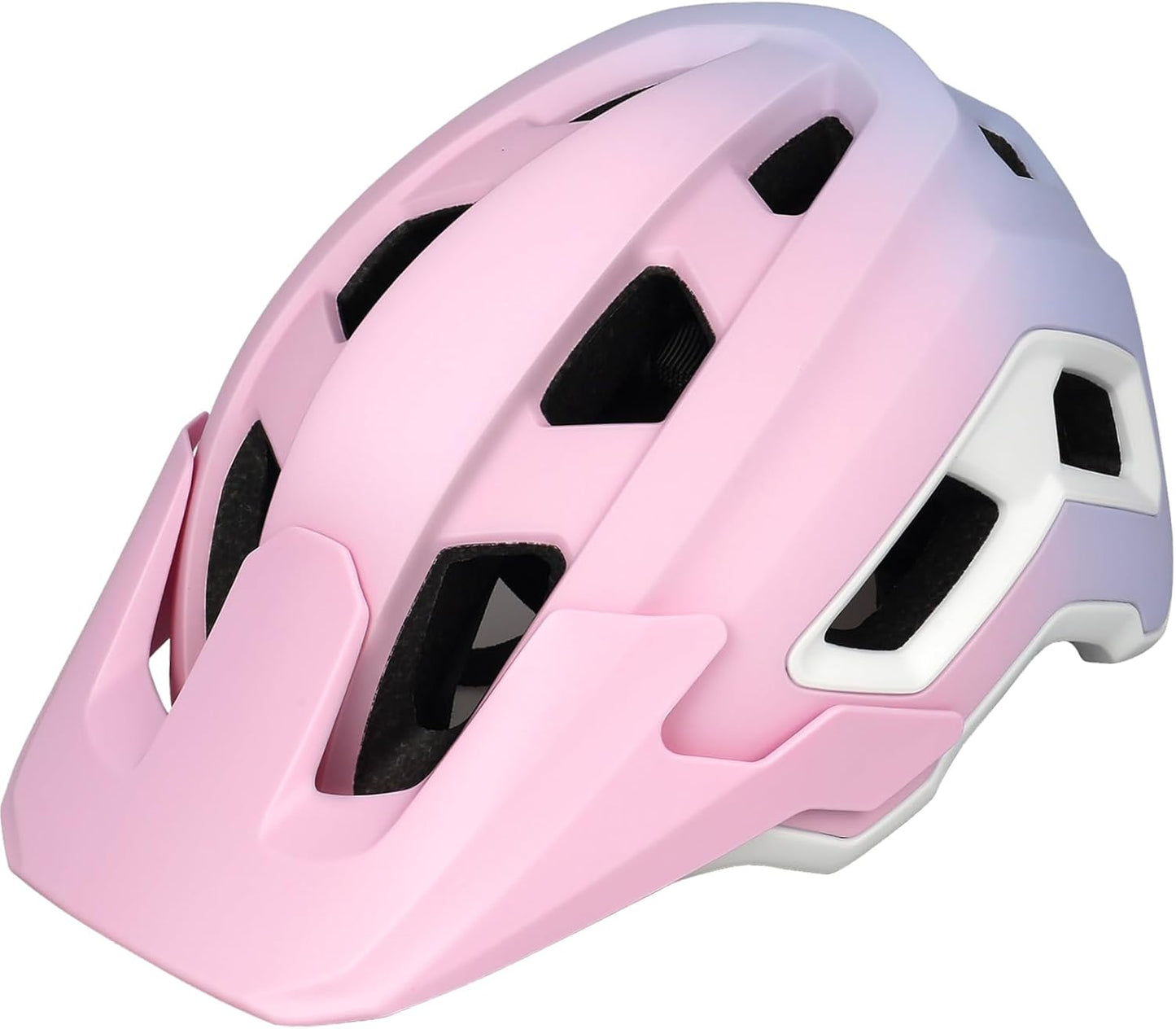 Bike Helmet for Adult & Youth, Lightweight MTB Helmet with Adjustable Visor for Mountain/Road Cycling, 2 Sizes for Men Women Boys Girls