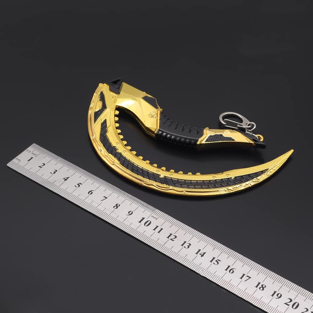 Superbuybox Apex Seer Heirloom Fist Sickle Metal Action Figures Desk Motion Toys Game Collection Decoration Gift (Apex Seer Heirloom Fist Sickle 5.9'')