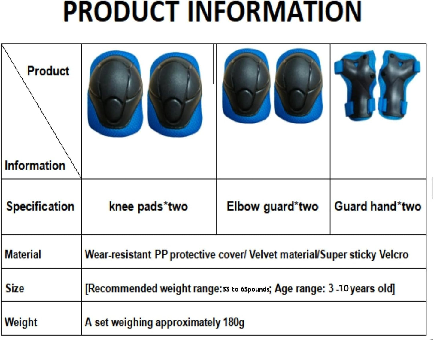 Kids Protective Gear Set SHENMOREN Knee Pads for Kids 3-10 Years Toddler Knee and Elbow Pads with Wrist Guards 3 in 1 for Skating Cycling Bike Rollerblading Scooter