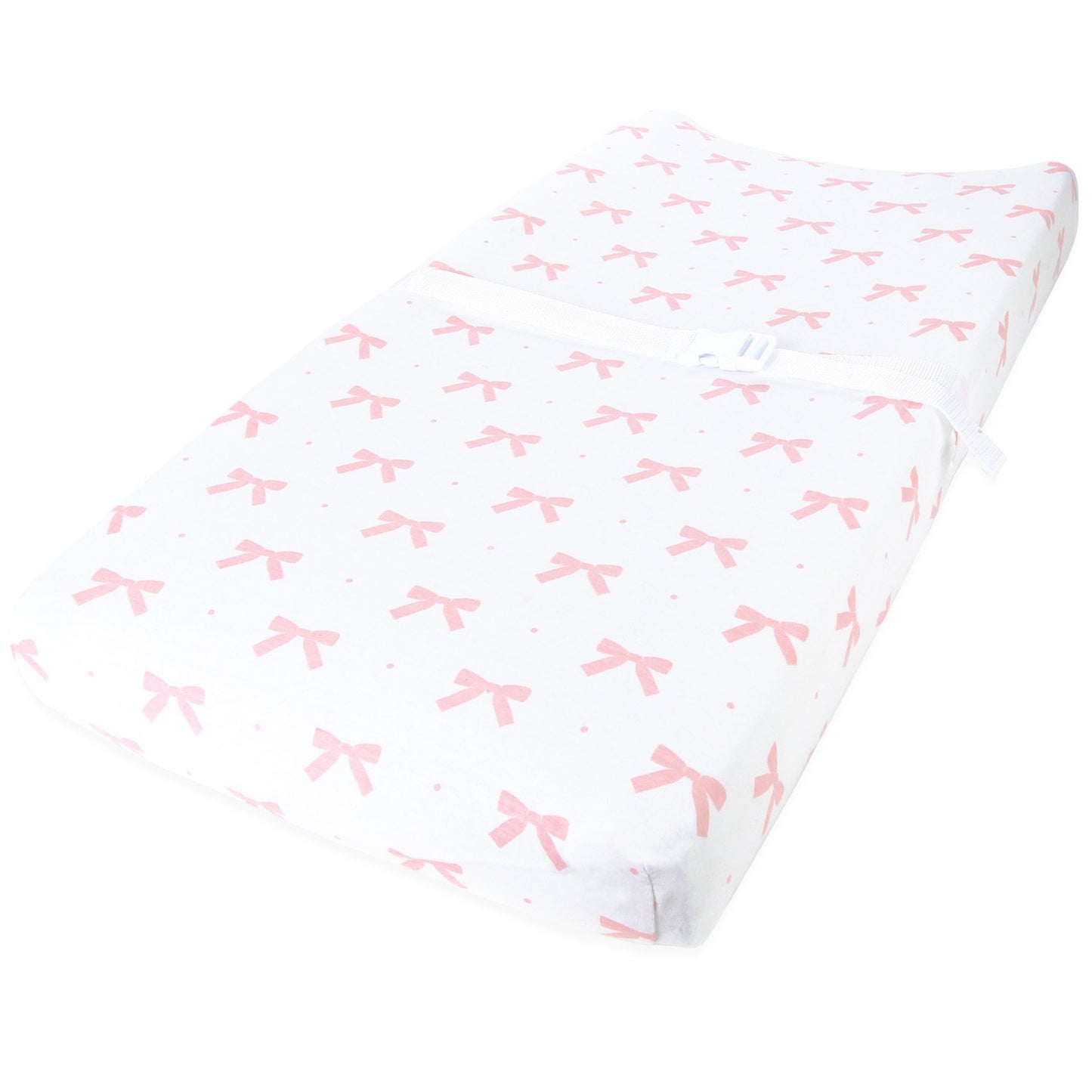 Cuddly Cubs Changing Pad Covers – 2 Pack – Snuggly Soft Plush Cotton Changing Table Covers for Girl – Fits Perfectly on Summer Infant and Other 16 x 32 Baby Changing Table Pads – Pink