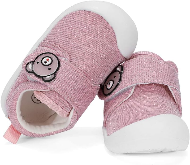Baby Shoes Boys Girls First Walkers Cute Animals Toddler Sneakers Prewalkers Rubber Sole