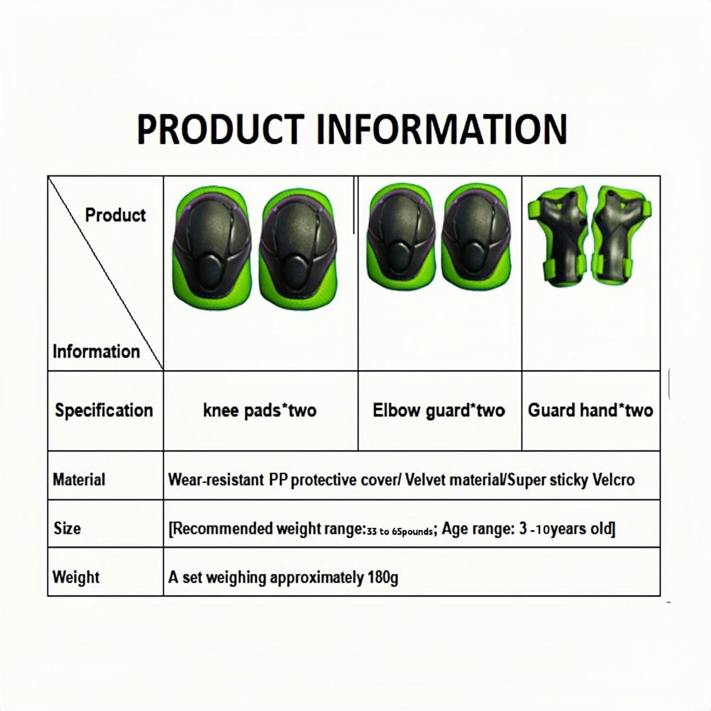 Kids Protective Gear Set SHENMOREN Knee Pads for Kids 3-10 Years Toddler Knee and Elbow Pads with Wrist Guards 3 in 1 for Skating Cycling Bike Rollerblading Scooter