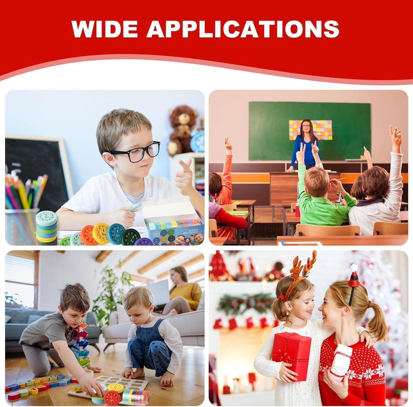 Math Fidget Spinners, Math Fidget Toy Multiplication for Kids, Math Facts Fidget, Learning Multiplication and Division Education Toys for Kids, Math Game for Home School Classroom Prizes(9pcs)