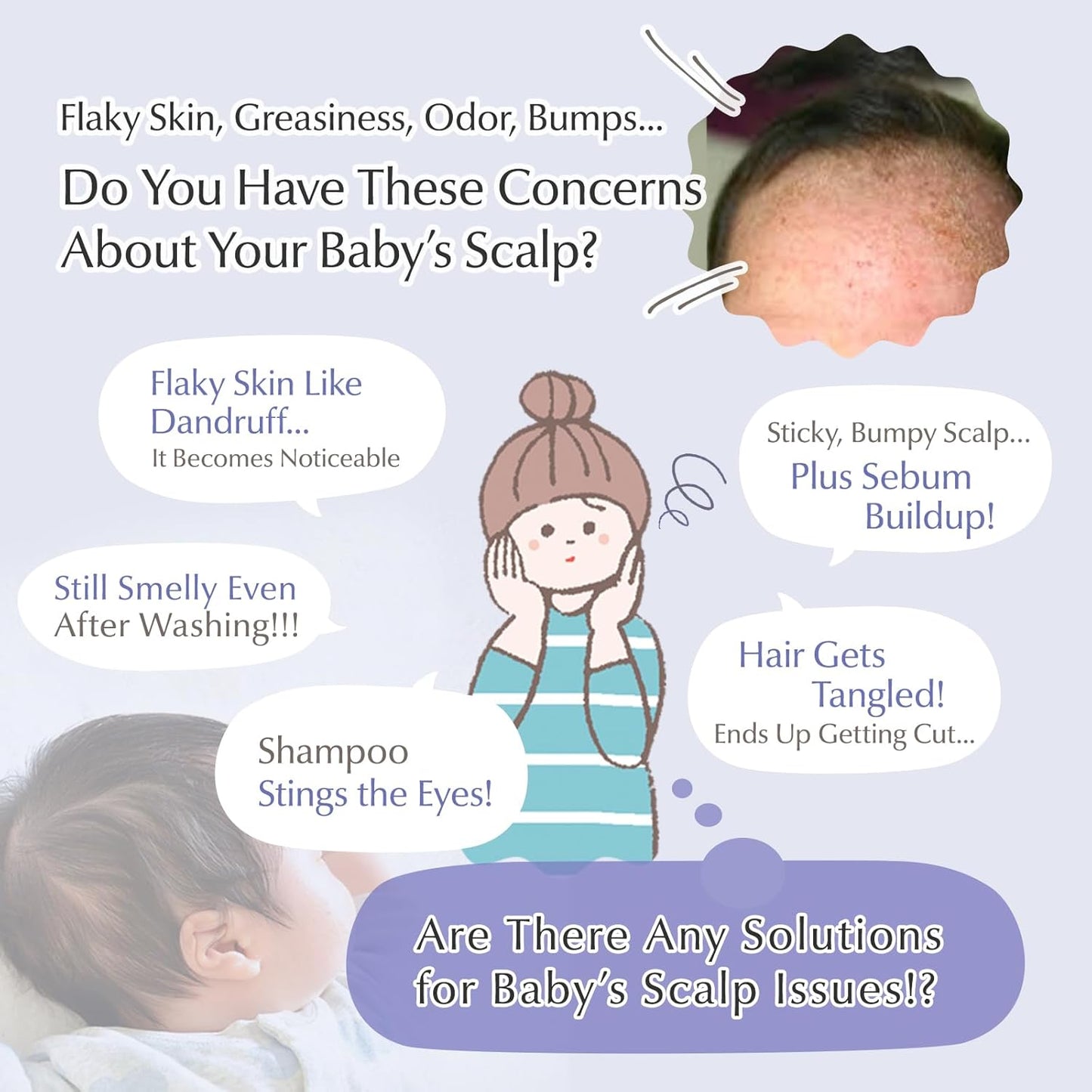 Mama&Kids Baby Hair Shampoo 370 ml / 12.51 fl oz Baby Shampoo for sensitive skin, Toddler Shampoo, Hypoallergenic