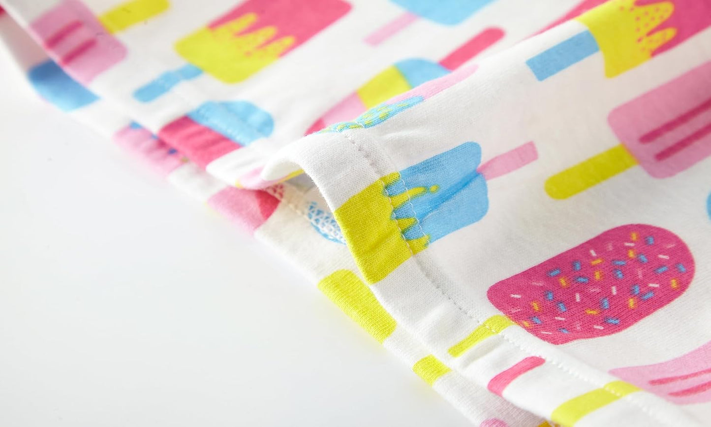 Family Feeling Little Girl Underwear Toddler Panties Big Kids Undies Soft 100% Cotton