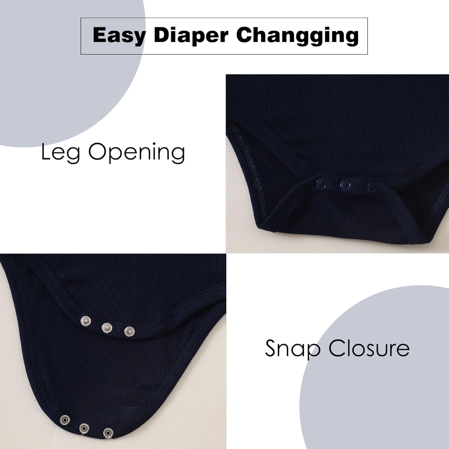 ROMPERINBOX Bamboo Onsies Baby Boy Short Sleeve 3 Pack Baby Bodysuit for Newborn Infant 0-24 Months, Viscose from Bamboo