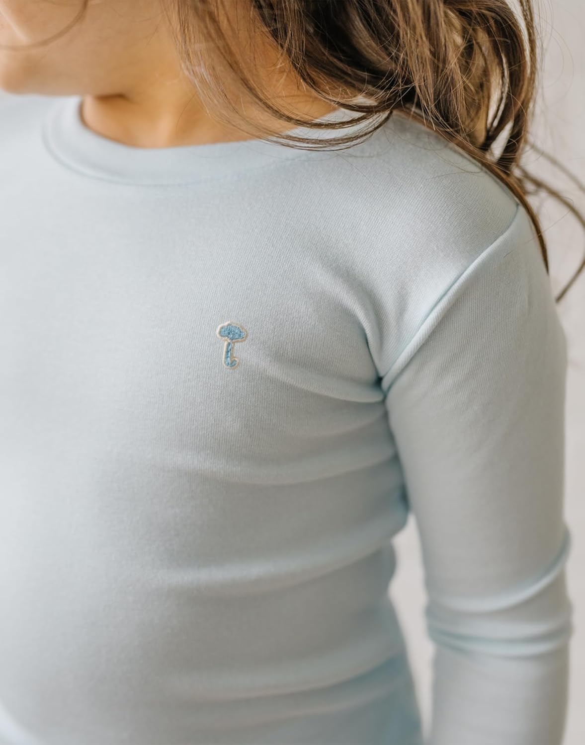 moimoln 6M-8Y Modal Cotton Solid Soft Breathable Baby Toddler Boys Girls Snug fit Pjs Long Sleeve Pajamas Set Sleepwear Daily