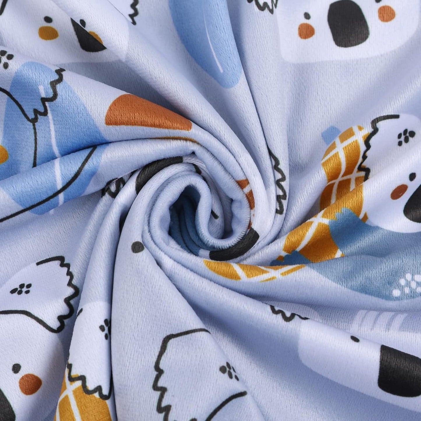 Baby Blanket for Boys Girls Soft Minky with Double Layer Dotted Backing, Koala Printed 30 x 40 Inch Receiving Blanket