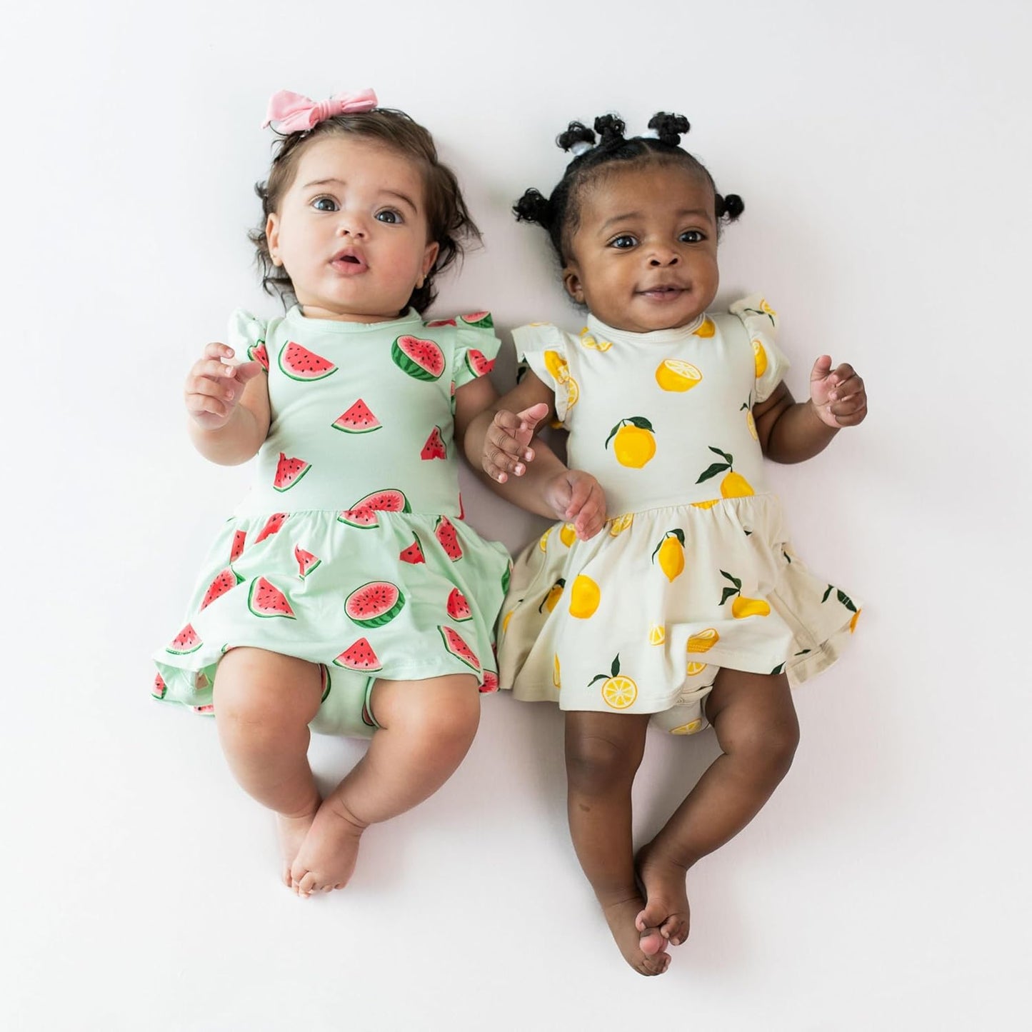 KYTE BABY Rayon Made from Bamboo Twirl Bodysuit Dress