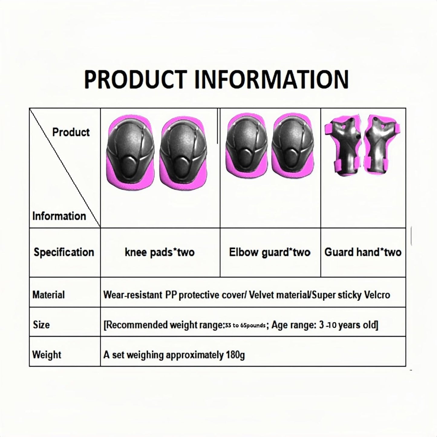 Kids Protective Gear Set SHENMOREN Knee Pads for Kids 3-10 Years Toddler Knee and Elbow Pads with Wrist Guards 3 in 1 for Skating Cycling Bike Rollerblading Scooter