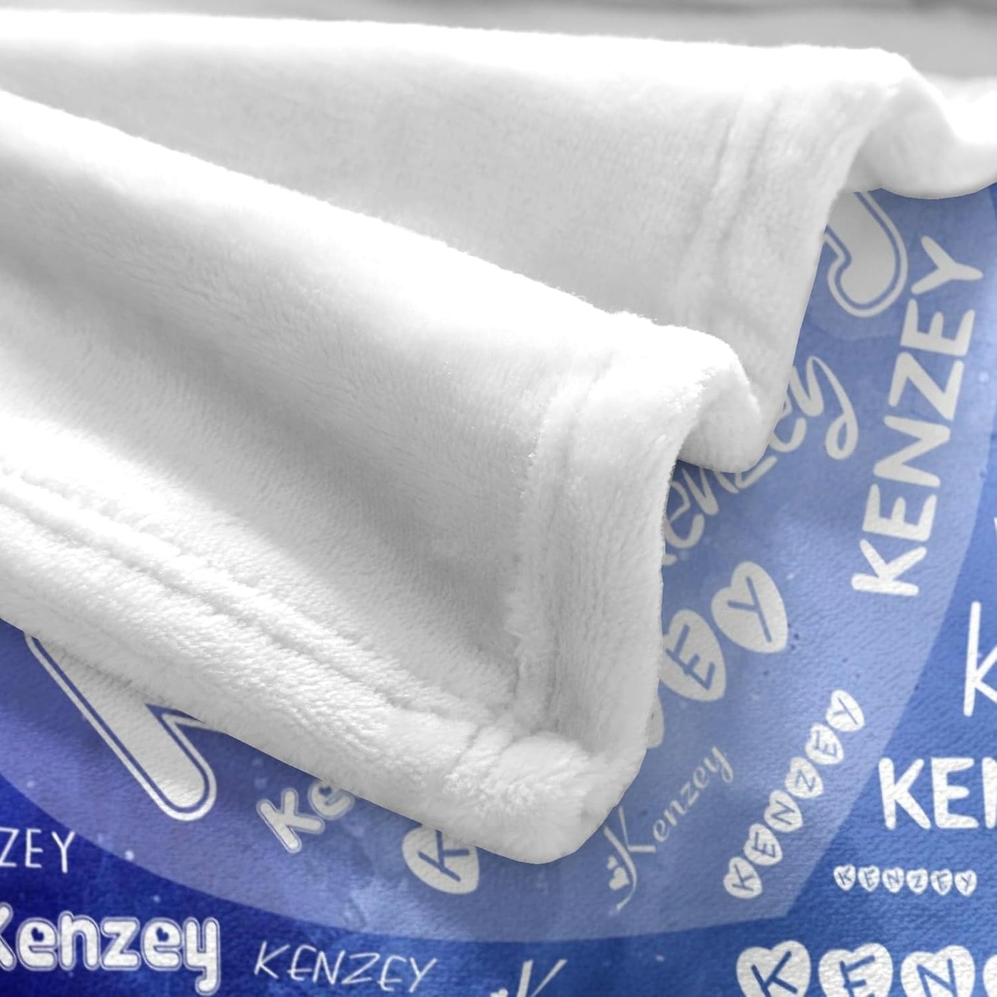 Personalized Name Blankets Kids Custom Baby Blanket with Name Customized Blankets for Girls Boys Adult