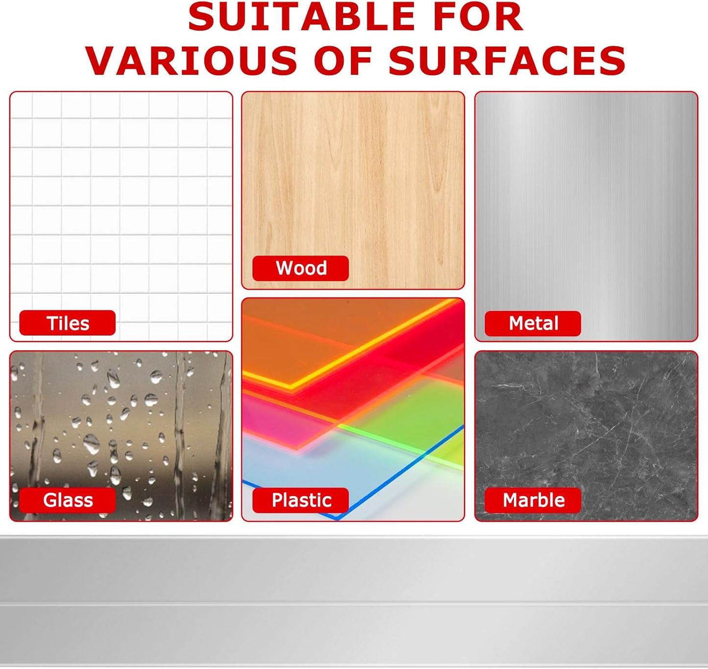 Flexible Wall Corner Protector Moulding Trim Peel and Stick Wall Corner Guards Edge Protector Self Adhesive Molding Trim Strip for Edge Ceiling (Silver, 0.8 in x 40 Ft)