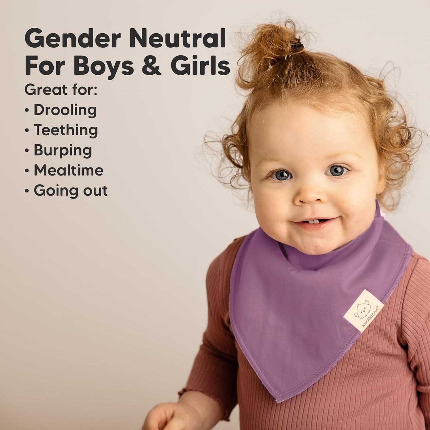 8-Pack Organic Baby Bandana Bibs for Boys, Girls - Super Absorbent Triangle Baby Bibs for Drooling and Teething Infant, 100% Cotton Extra Soft for Newborn, Infant 0-36 Months (Cruise)