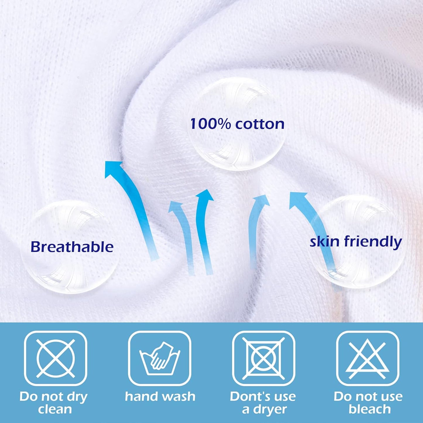 BIG ELEPHANT Toddler Training Pants, Soft Cotton Absorbent Training Underwear for Baby Boys & Girls