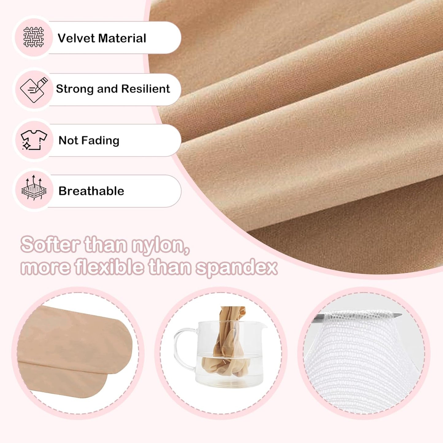 Zando 4 Pairs Tights for Girls Ultra Soft Velvet Dance Tights for Girls Ballet Gymnastics School Uniform 1-14 Years