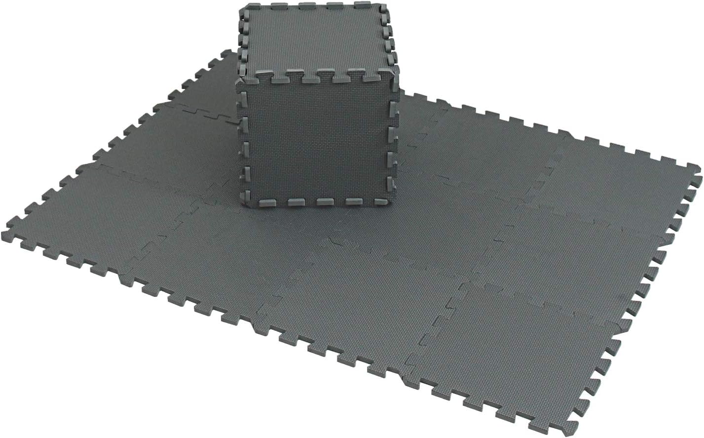 MQIAOHAM® 18 Pieces Puzzle Play Mats, Soft Baby Play Mat, Kids Interlocking Foam Floor Tiles, Toddlers Carpet Playmats G301018-112