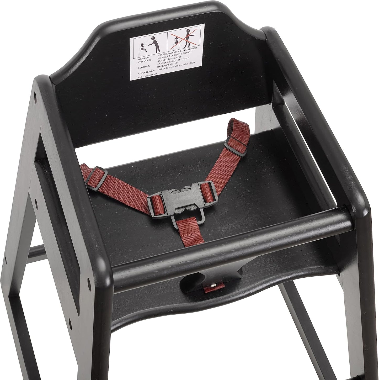 Baby Highchairs, Durable Dining Feeding Chair with Steps, High Chairs for Babies and Toddlers, Seating Ready-to-Assemble Restaurant Wood High Chair, Wooden High Chair (Highchair/Booster/Chair)