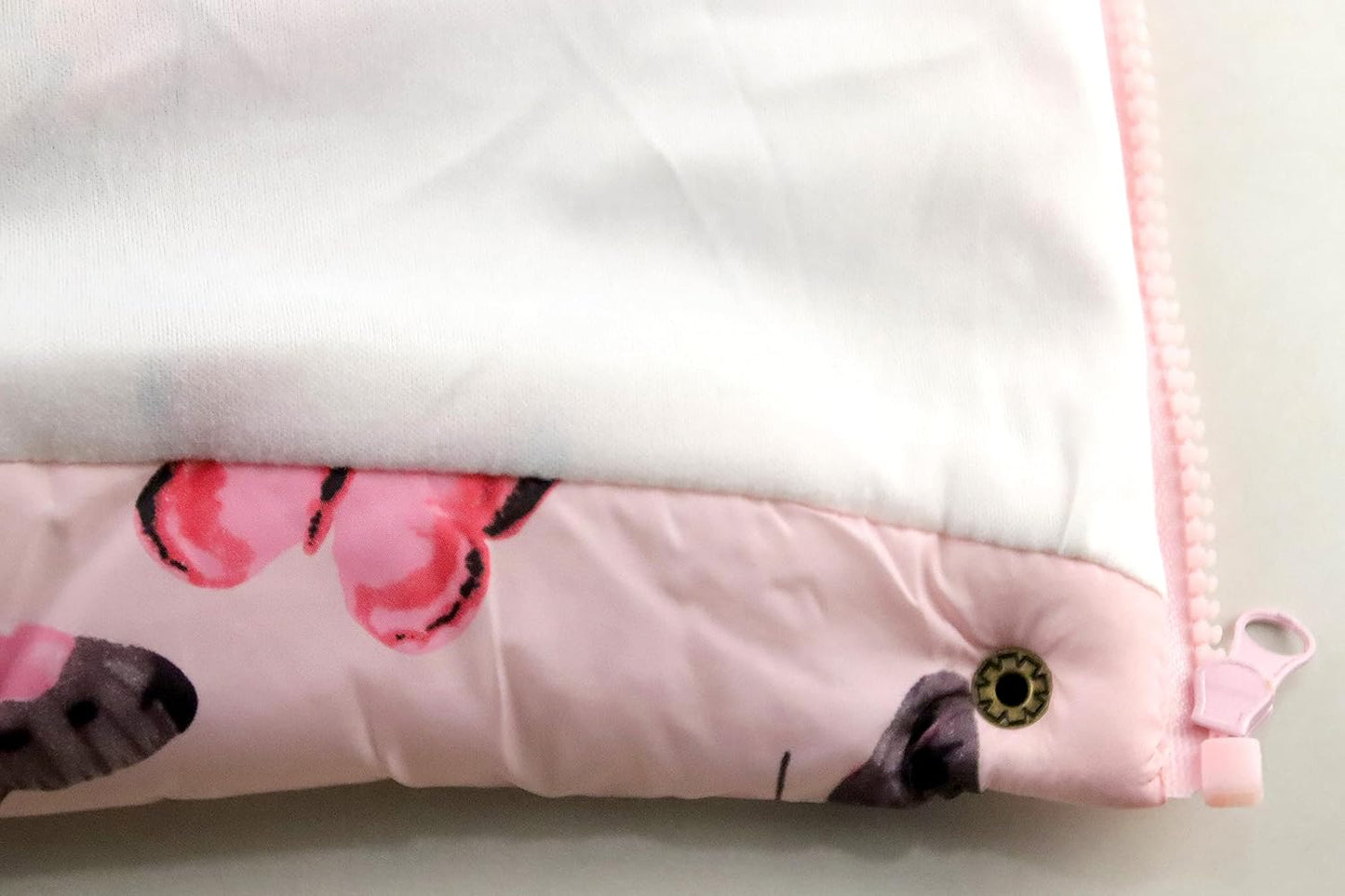 Miss Bei Girl's Winter Coat Jacket Hooded Kids Toddler Flower Print Parka Outwear Warm Cotton Puffer Hooded Jacket