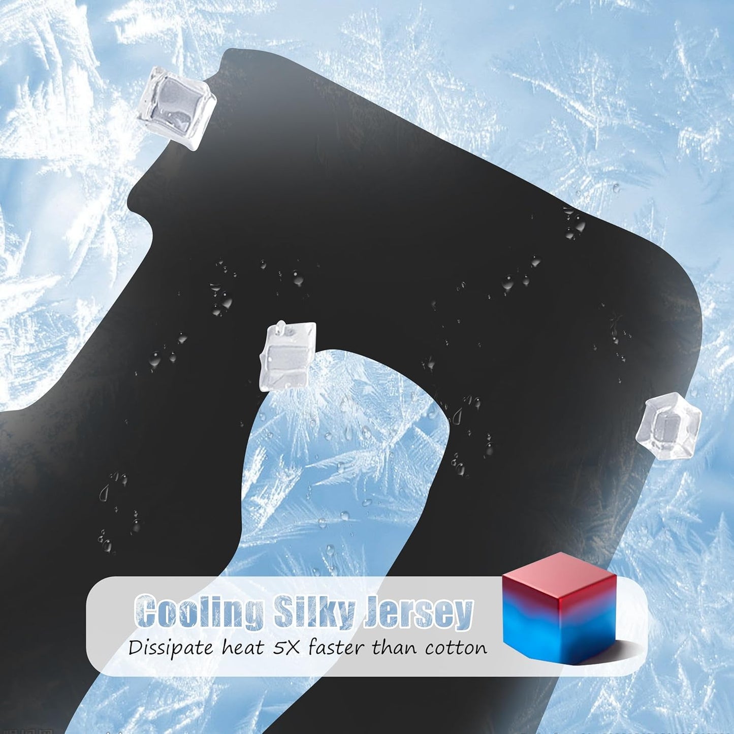 HIPHOP PANDA U-Shaped Pregnancy Pillow for Sleeping - Full Body Maternity Support Pillow with Cooling Removable Cover - Comfort for Back, HIPS, Legs, Belly - 57 Inch for Pregnant Women, Black