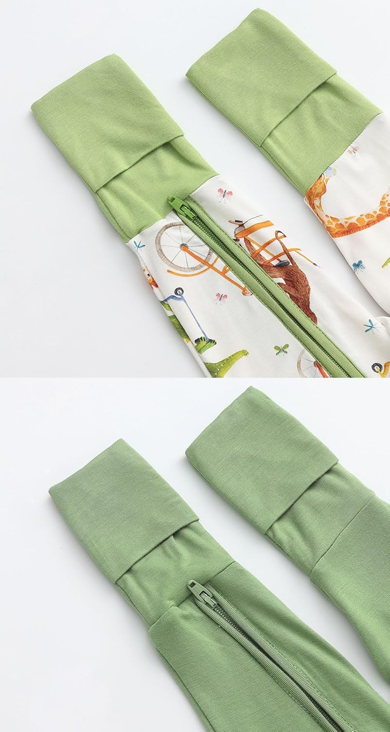 Baby Viscose from Bamboo Footless Pajamas Boys Girls Zippy Pjs Sleep 'N Play Romper - 0-24 Months