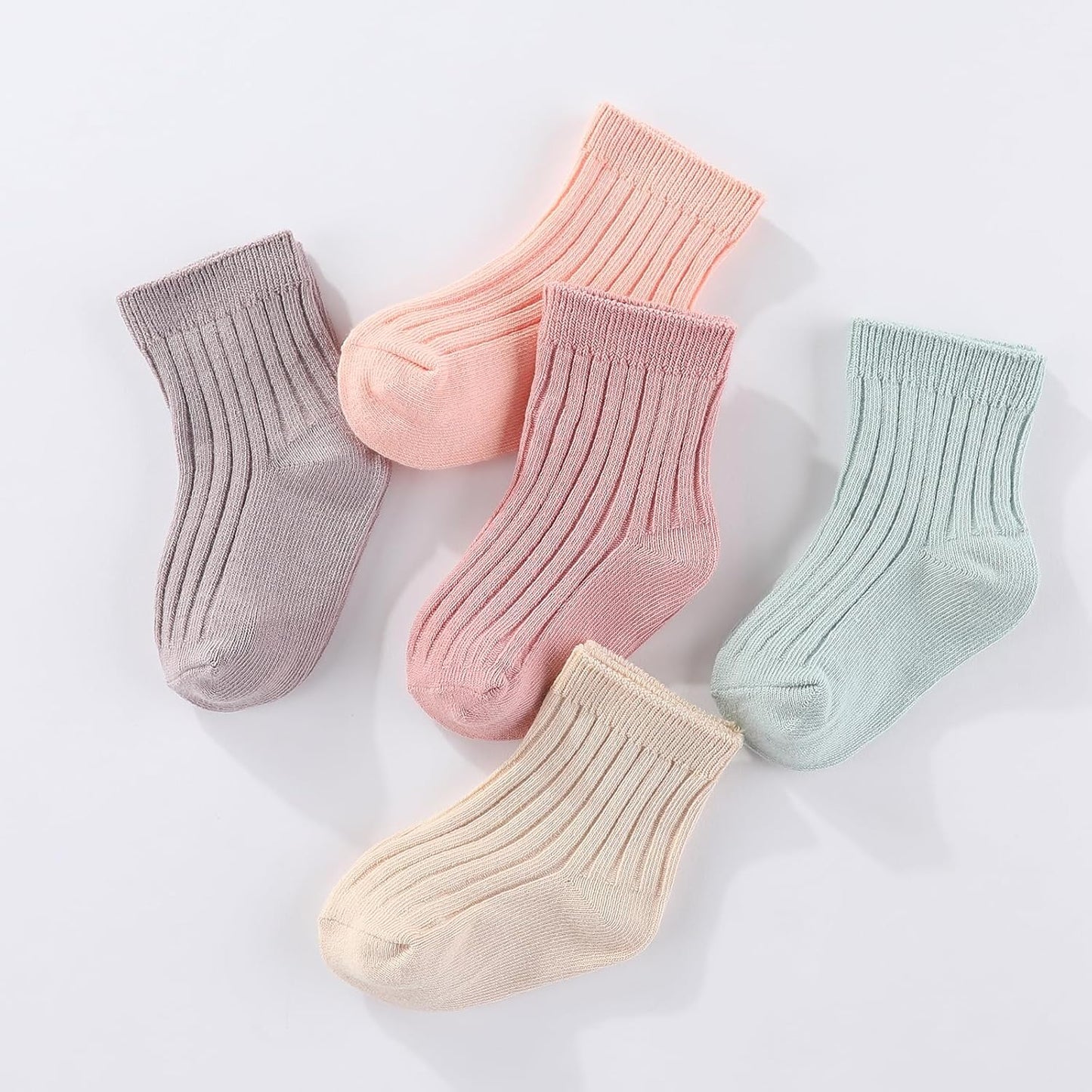 Baby Hats Mittens and Socks Set Cotton Newborn Hat Beanie Soft Infant Girls Boys Caps Gloves 0-6 month