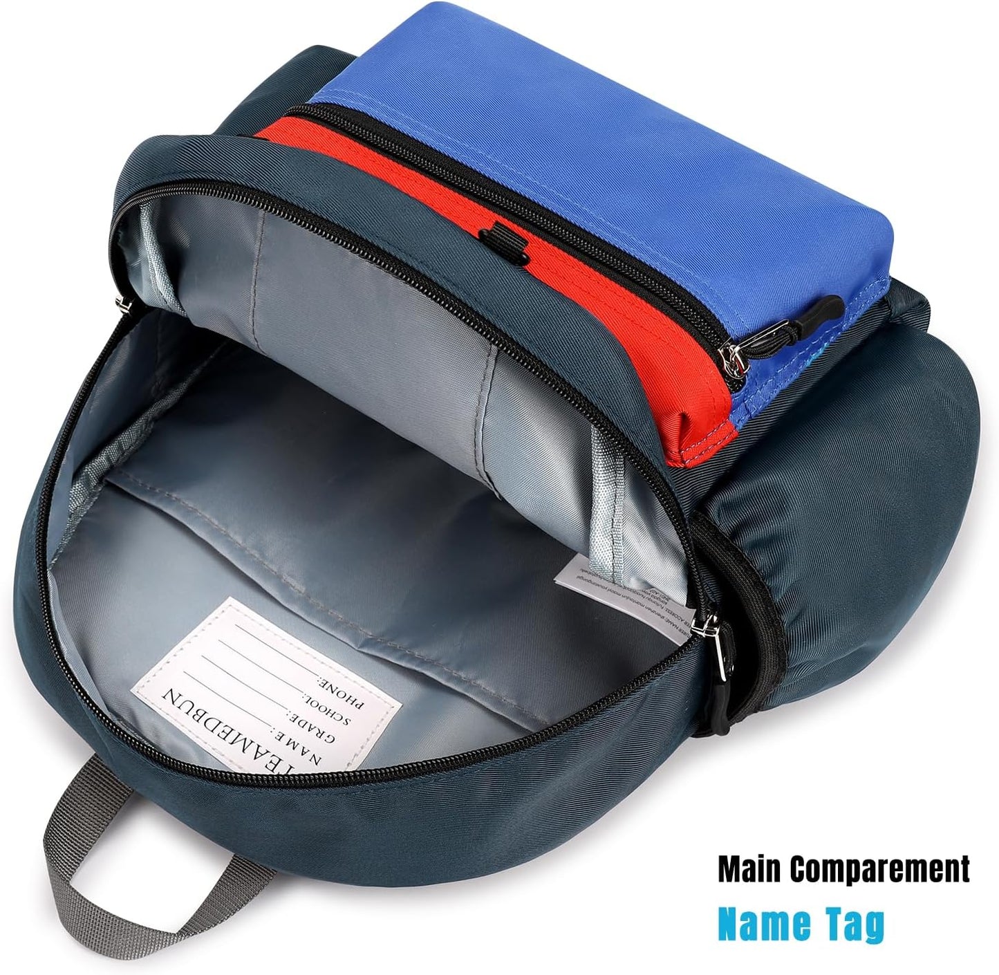 STEAMEDBUN Toddler Backpack for Boys 2-4: Preschool Kindergarten Backpacks - 12 inch Daycare Backpack