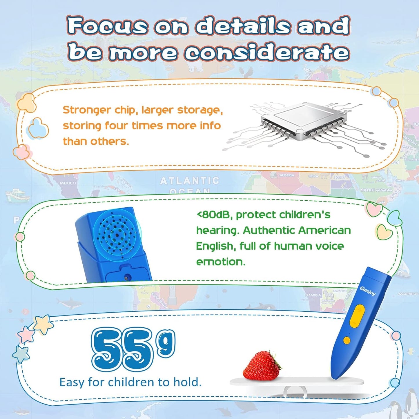 Bilingual Interactive for Kids Talking Dinosaur Space Poster for Kids Learning and Educational Toys,Talking Educational Dinosaur Toy for Ages 3 to 12 Years Old,Space Theme Wall Decor for Preschool