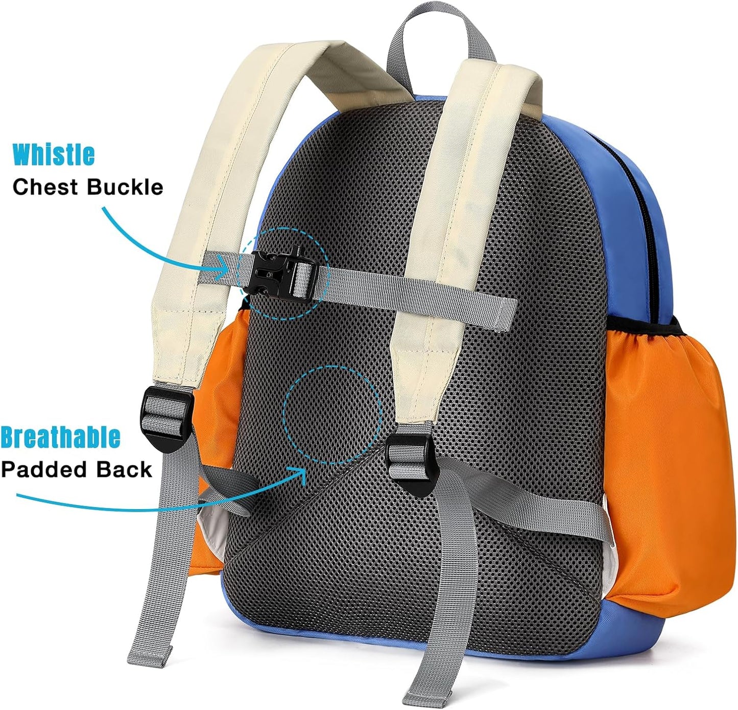 STEAMEDBUN Toddler Backpack for Boys 2-4: Preschool Kindergarten Backpacks - 12 inch Daycare Backpack