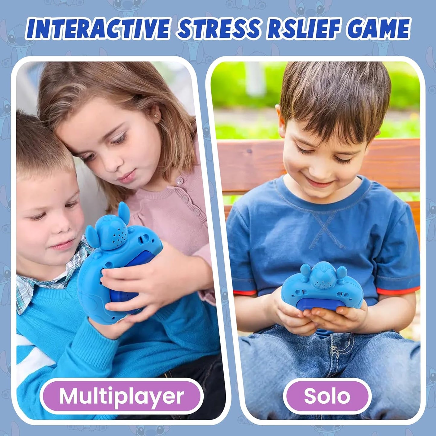 Fast Push Bubble Game Quick Push Pop It Light up Pop Fidget Toys with Led Screen Handheld Educationa Sensory Toys Kids Boys and Girls Teens Best Party Favors