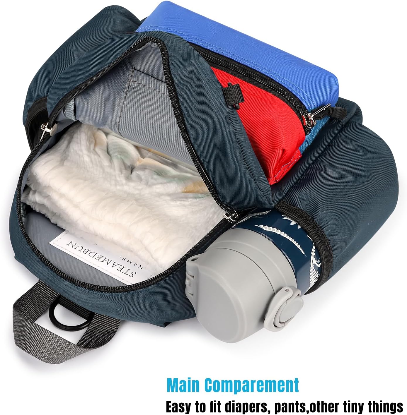 STEAMEDBUN Backpack Leash for Toddlers 1-3: Baby Backpack with Leash for Boys Girls - Anti-Lost Harness for Walking