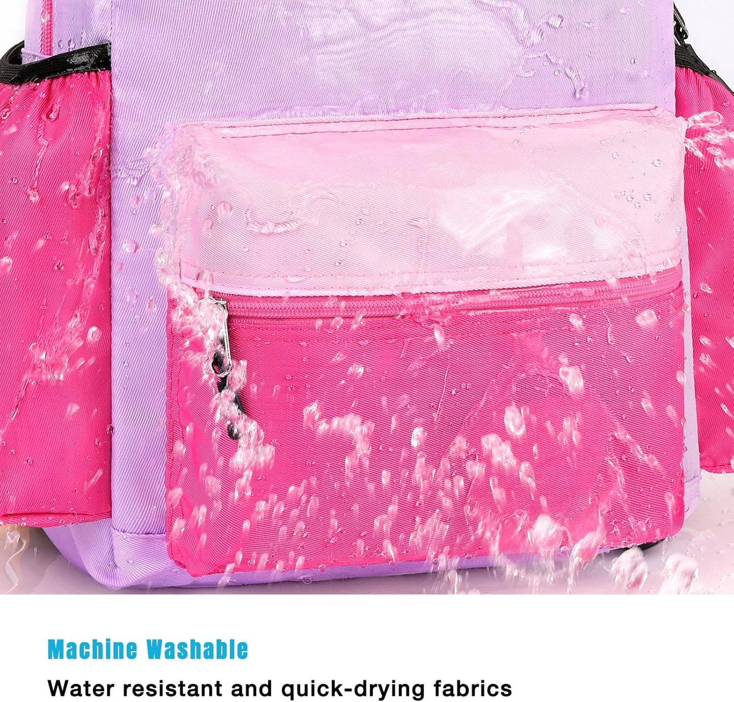 STEAMEDBUN Kids Backpack for Girls 4-6: Girls Backpacks for Elementary - 15 inch Backpack for Kindergarten