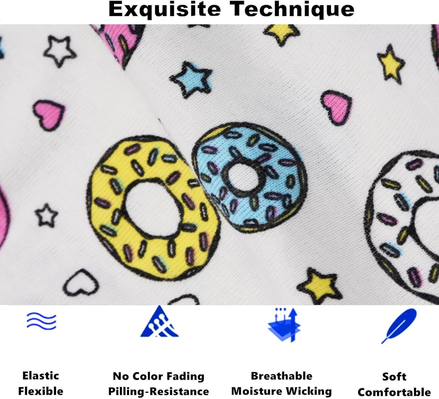 Cczmfeas Girls Hipster Cotton Underwear Boyshort Panties 6 Pack