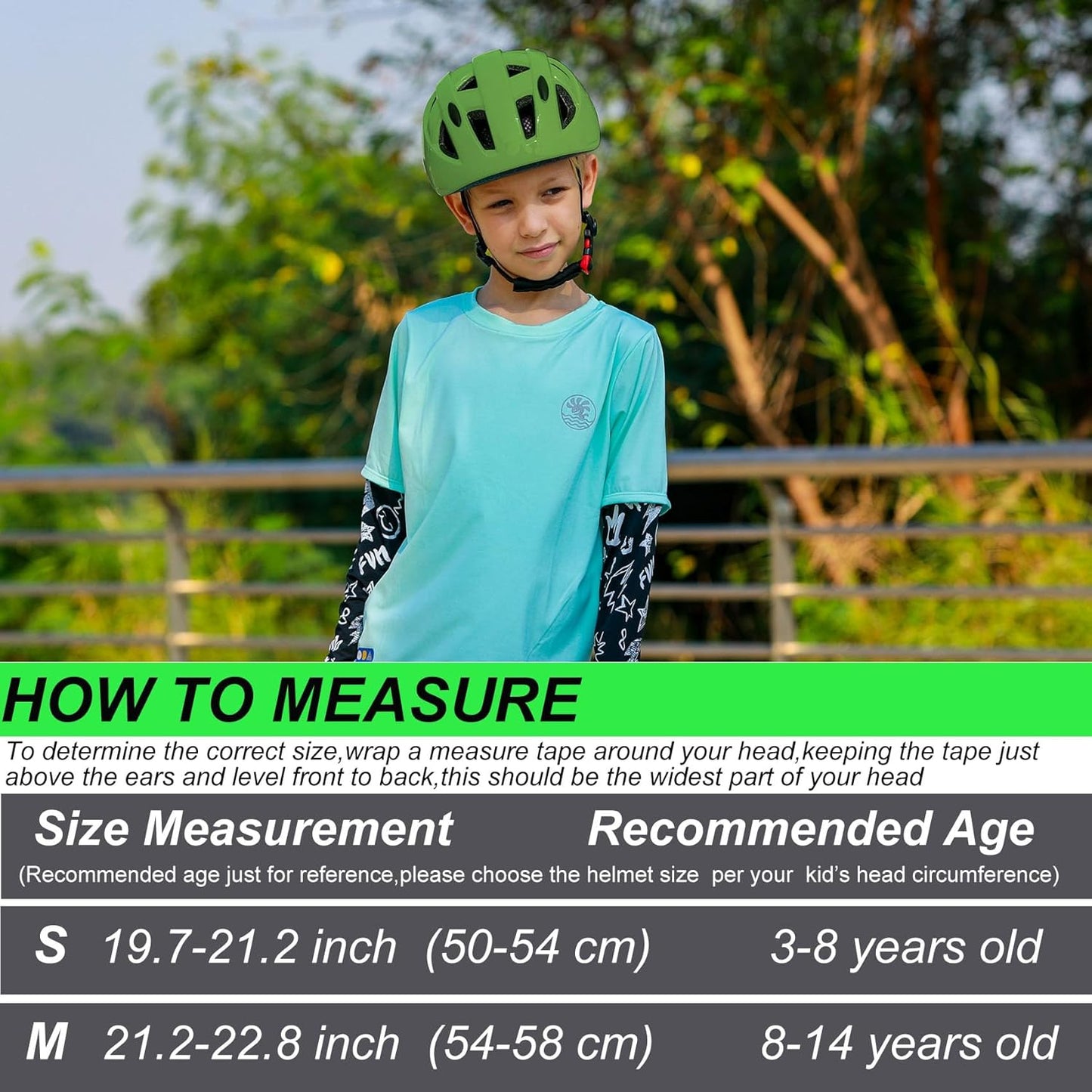 Kids Bike Helmet,2 Sizes Adjustable for Youth Child Boys & Girls Ages 3-5-8-14,Ventilation and Multi-Sport for Bicycle Scooter Skate
