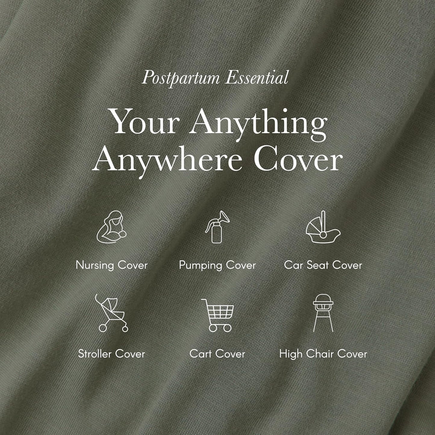 Solly Baby Nursing Cover, Ultra-Breathable, Lightweight Breastfeeding Cover-Up, Buttery-Soft Fabric, Universal Fit, Postpartum Essentials, Newborn Must Haves, Candy Stripe