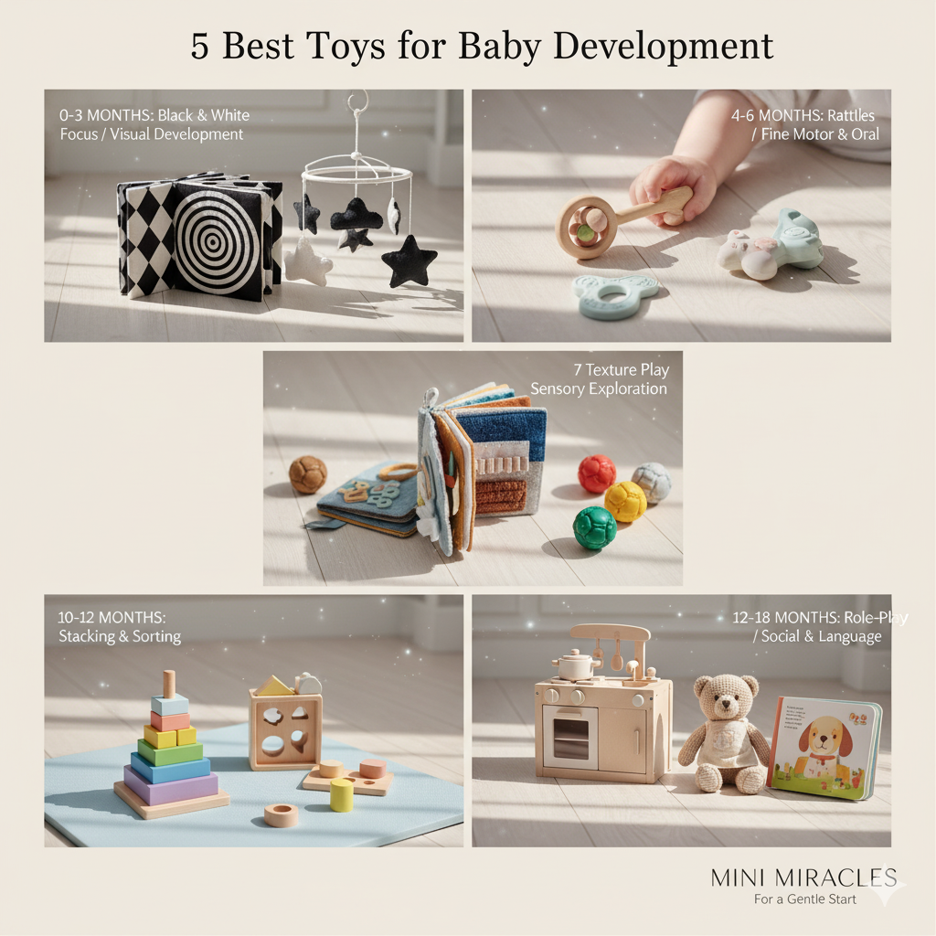 5 Best Toys for Baby Development: Age-Appropriate Recommendations