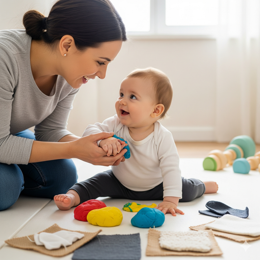 Fun Sensory Play with Your Baby: A Guide to Stimulating the Five Senses