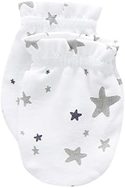 Unisex Baby Cotton Scratch Mittens For Newborn Baby Boys Girls Mittens Accessory 0-6 Months