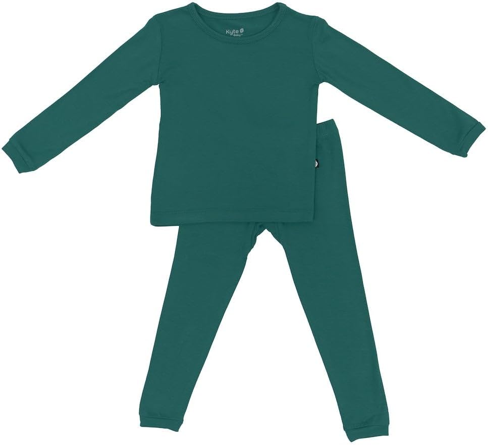 KYTE BABY Toddler Pajama Set - Pjs for Toddlers Made of Soft Bamboo Rayon Material