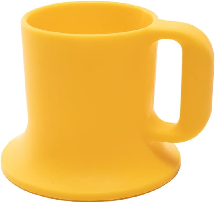 Silicone Toddler Mug with Handle, 5 oz, Color: Sun