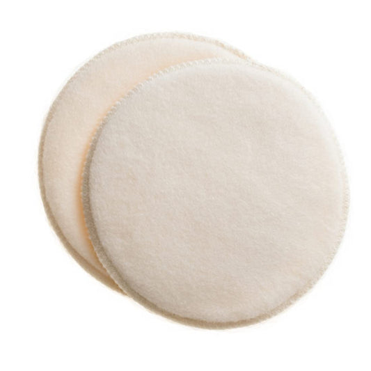 Merino Wool Nursing Pads, Style Softline, Regular Thickness, Size Mini - 3 in. Diameter