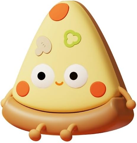 QANYI Pizza Lamp, Personalized Yellow Food Decor Lights for Pizzeria Kitchen Restaurant Party Cool Home Desk Decoration, Funny Novelty Nightlight Gift for Kids 4 to 12 Year Old Boys Girls Adult