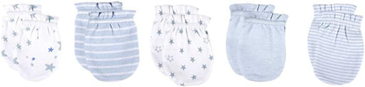 Unisex Baby Cotton Scratch Mittens For Newborn Baby Boys Girls Mittens Accessory 0-6 Months