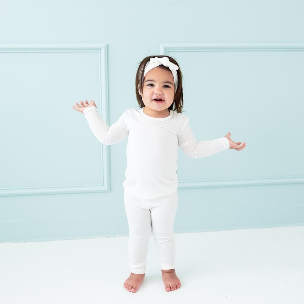 KYTE BABY Toddler Pajama Set - Pjs for Toddlers Made of Soft Bamboo Rayon Material