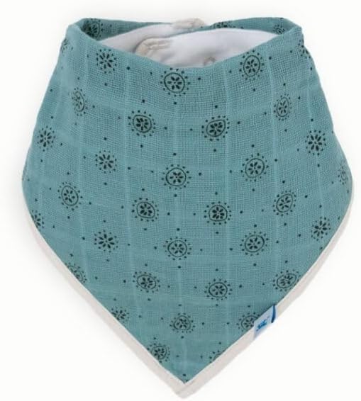 Little Unicorn Cotton Muslin with Fleece Bandana Bib