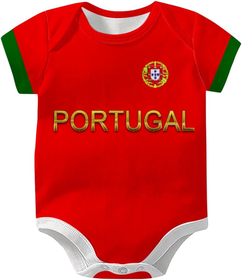 Soccer Baby Bodysuit 6-18 Months Infants Onesie Funny Sports One-Piece Romper